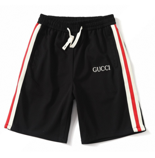 Picture of Gucci Gucci 24ss new embroidered ribbon stitching shorts shorts