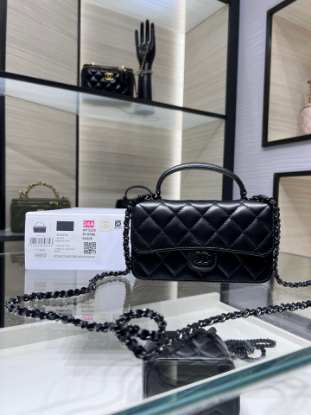 Picture of The latest style from Chanel's 24a collection: a mini mobile phone bag