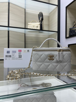 Picture of New Chanel 25C style, chain handle long box bag