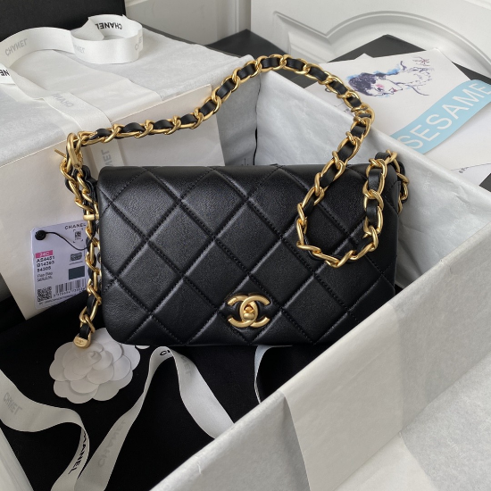 Picture of Chanel  The new quilted flap bag in the 23K collection