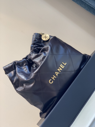 Picture of The Chanel 22bag, also known as the "trash bag"