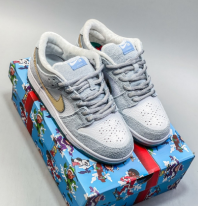 Picture of nike sb dunk low pro unisex sports shoes retro sneakers