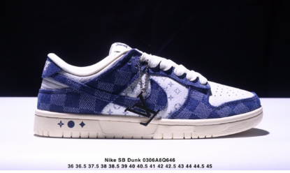 Picture of Nike SB Low Top Paris Olympics Limited Edition - Blue, White and Green