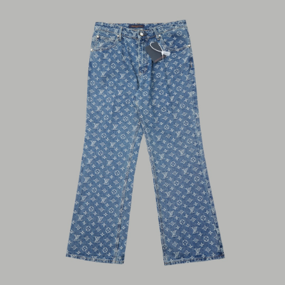 Picture of "LV Louis Vuitton fw24 retro washed casual versatile denim, same style for men and women Size: s m l xl"