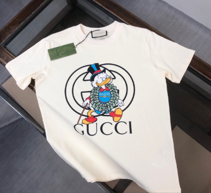 Picture of gucci 24ss summer new round neck short sleeve t-shirt