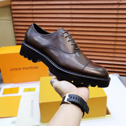 Picture of LV official website original business leather shoes