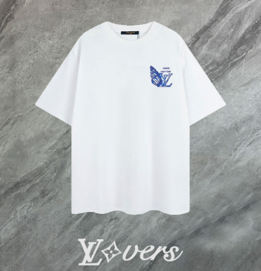 Picture of [Louis Vuitton lv] 2025 new high quality round neck short sleeves