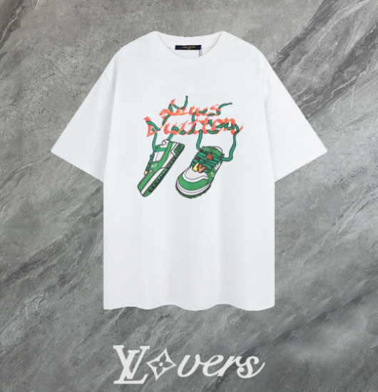 Picture of [Louis Vuitton lv] 2025 new high quality round neck short sleeves