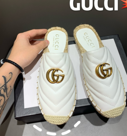 Picture of Gucci spring/summer new style fisherman shoes with a closed toe half slip-on