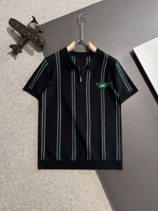 Picture of High quality lv 2025 spring and summer new men's lapel short-sleeved T-shirt