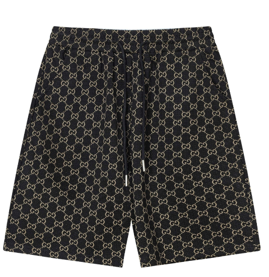 Picture of GUCCI's new Spring/Summer 2025 jacquard knitted shorts